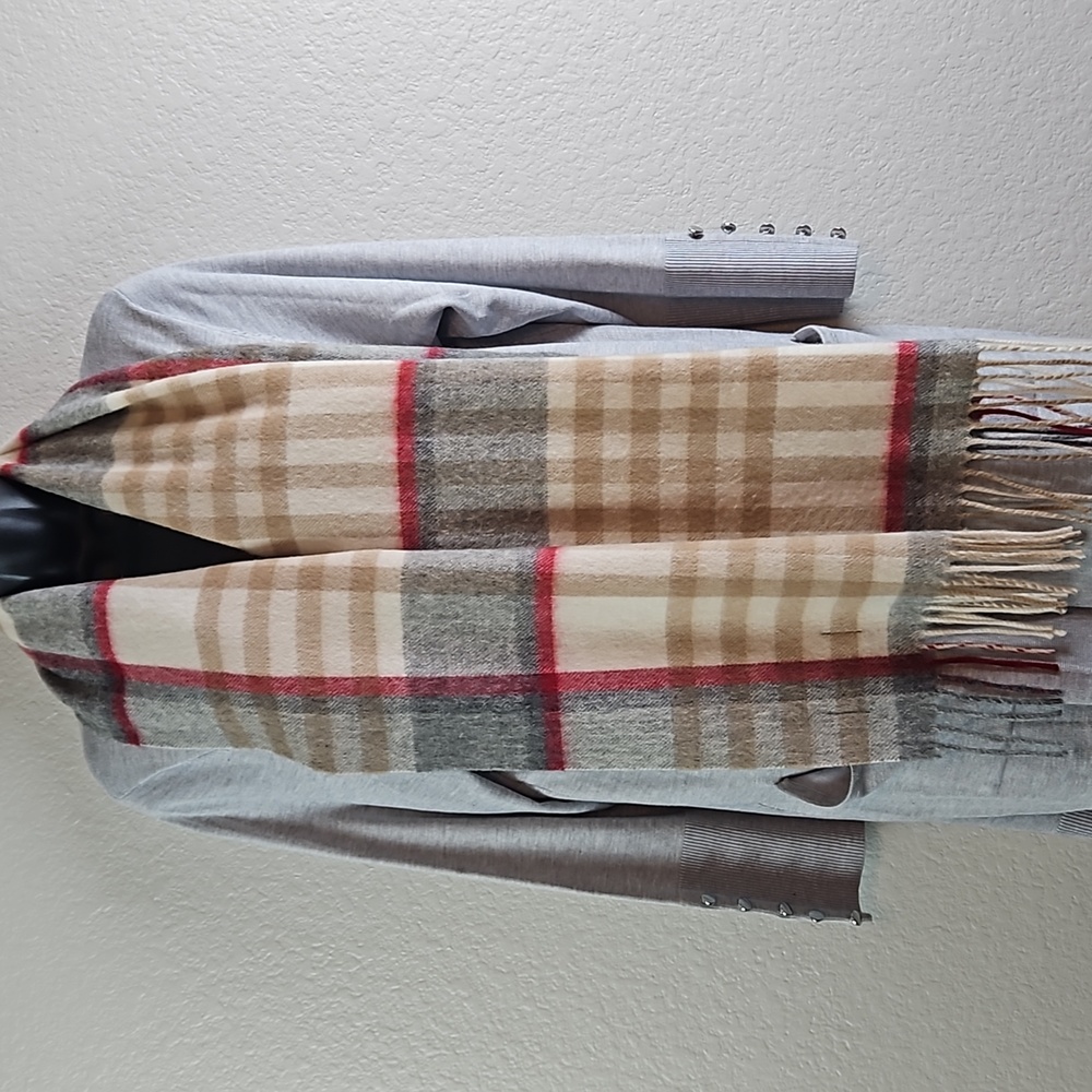 Ballantrae Edinburgh 100% Lambswool Plaid Scarf